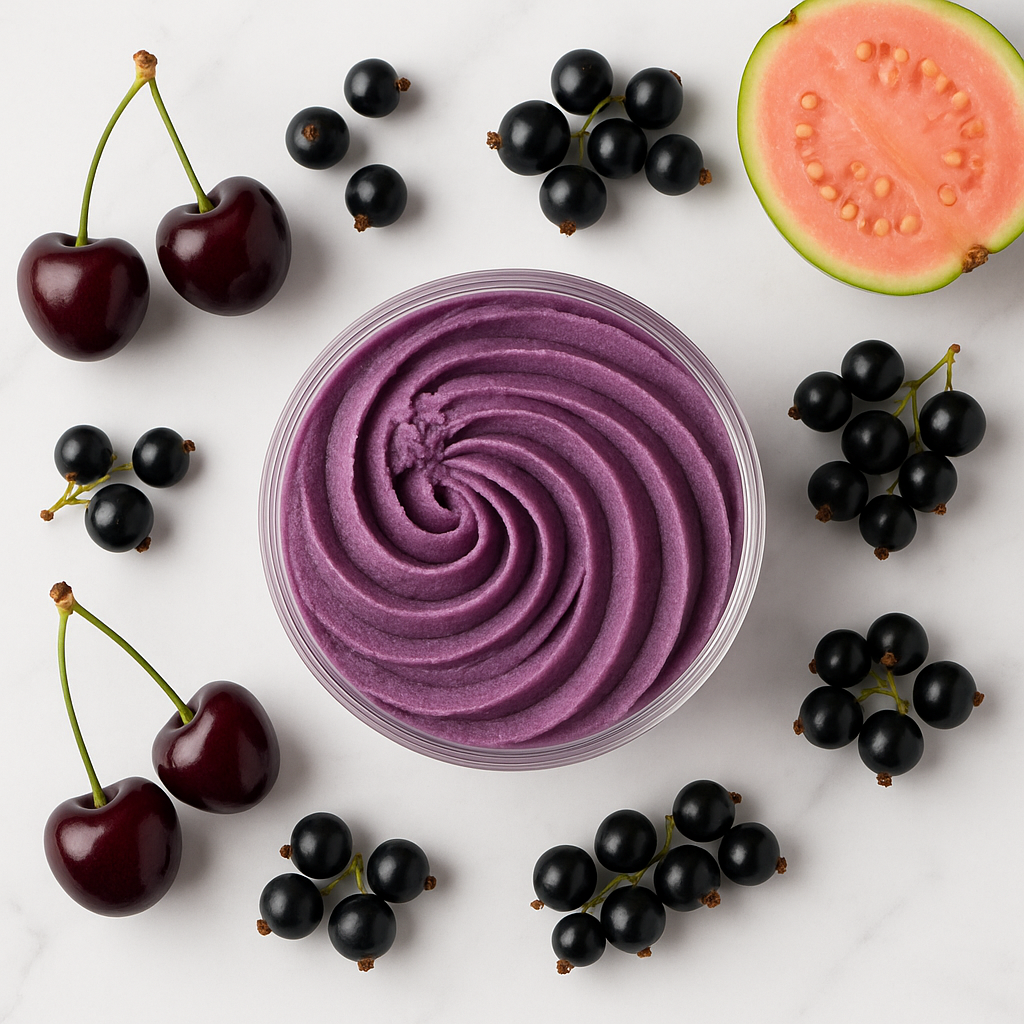 Dark Cherry + Black Currant Body Scrub