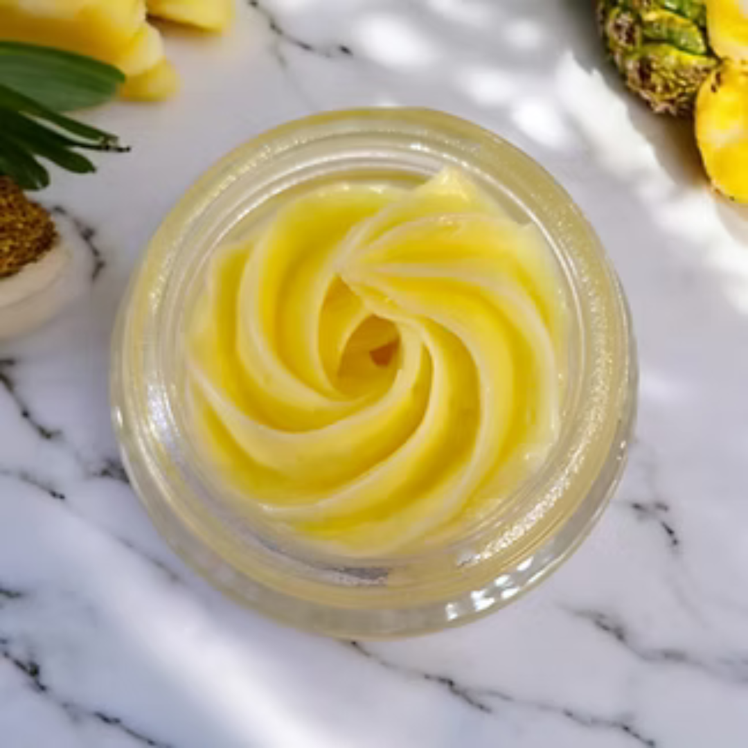 Toasted Coconut + Pineapple Lip Butter