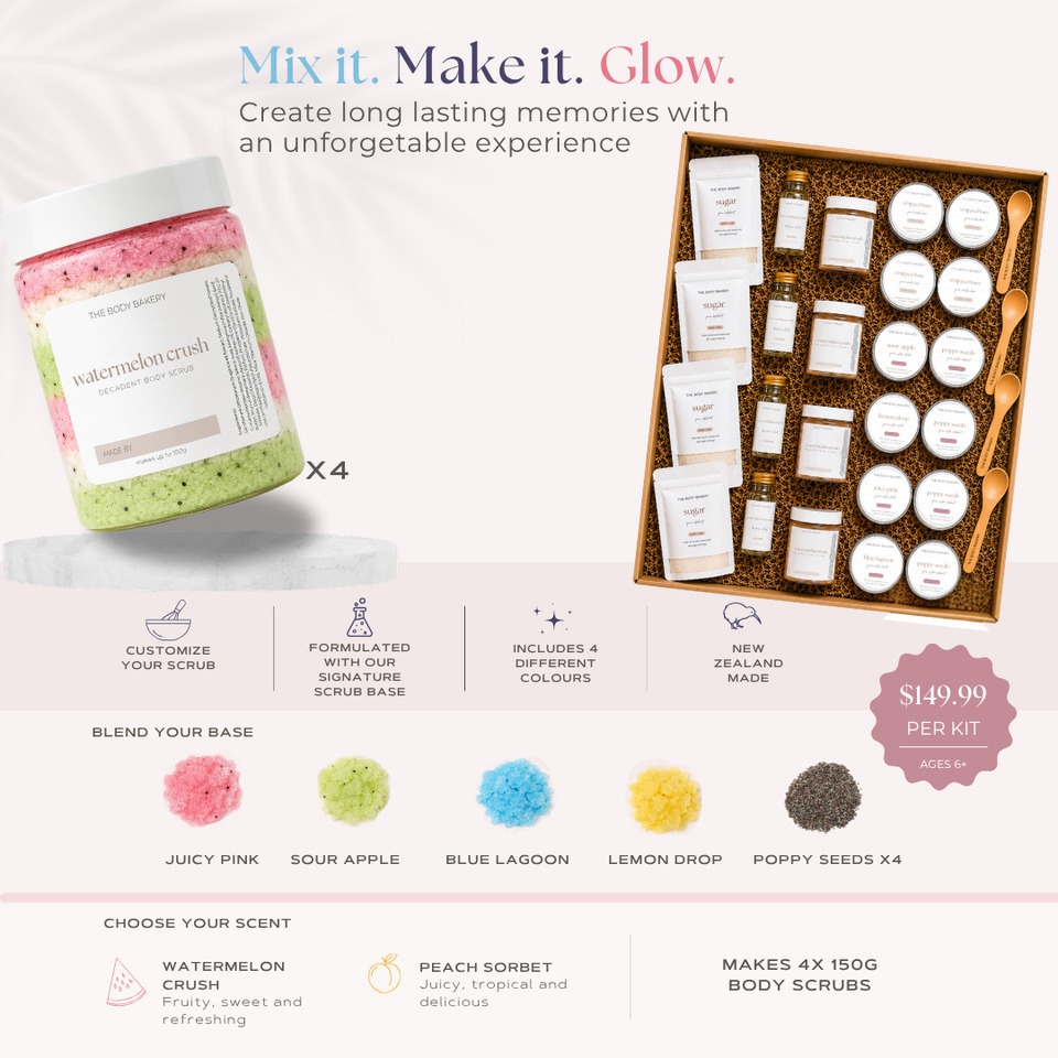 Create your own Scrub - 4 pack - PRE ORDER